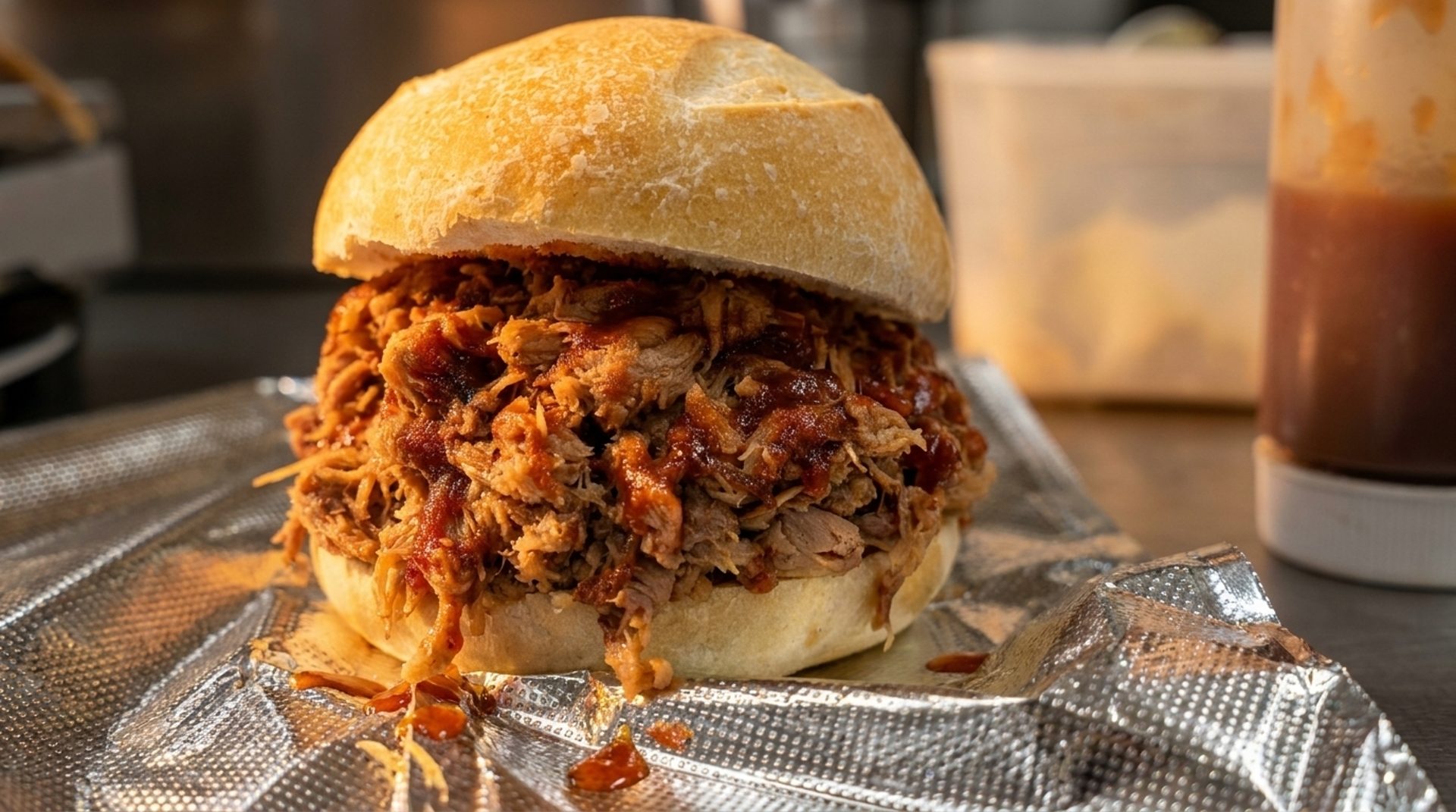BBQ Pulled Pork Pizza