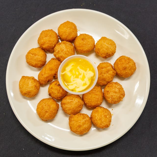 Battered Sweet Corn Nuggets.