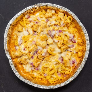 BBQ Chicken Spaghetti